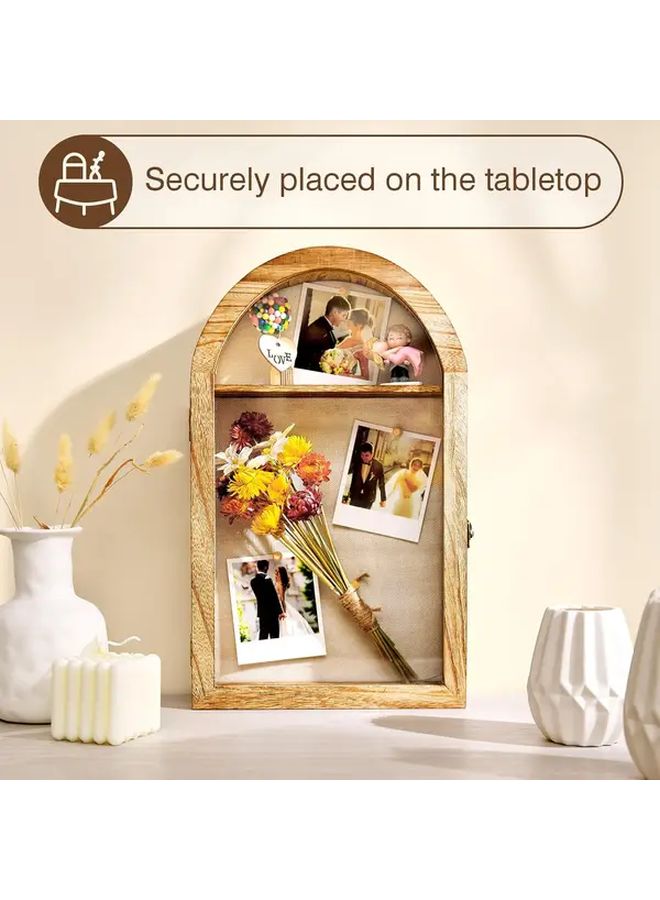 Large 10x16 Inch Photo Frame With Removable Shelf For Home Decor And Memorabilia Display - Image 4